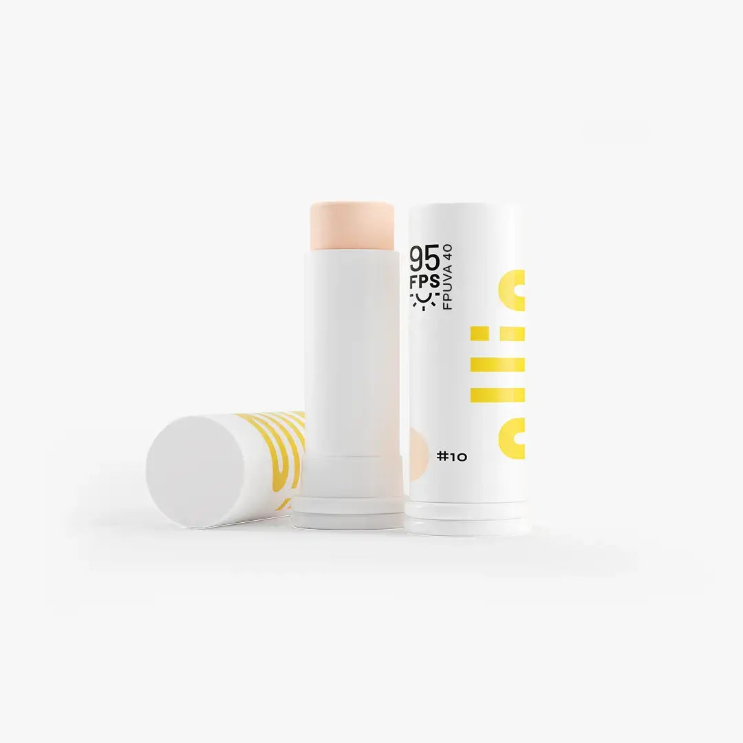 Protetor Solar em Bastão Com Cor FPS 95